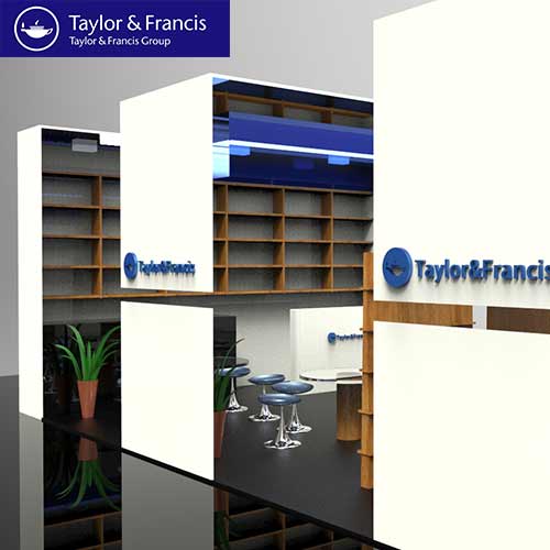 Taylor & Francis 集團(tuán)-圖書展示會展廳設(shè)計